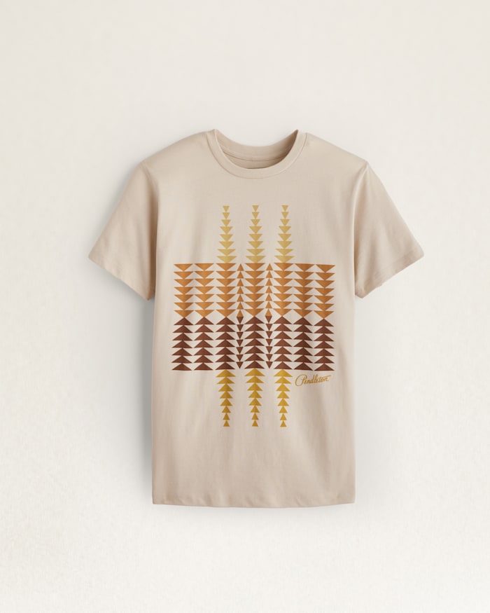 WOMEN'S GEOMETRIC GRAPHIC TEE